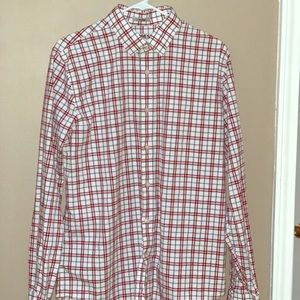 EXPRESS “Fitted” long sleeve dress shirt